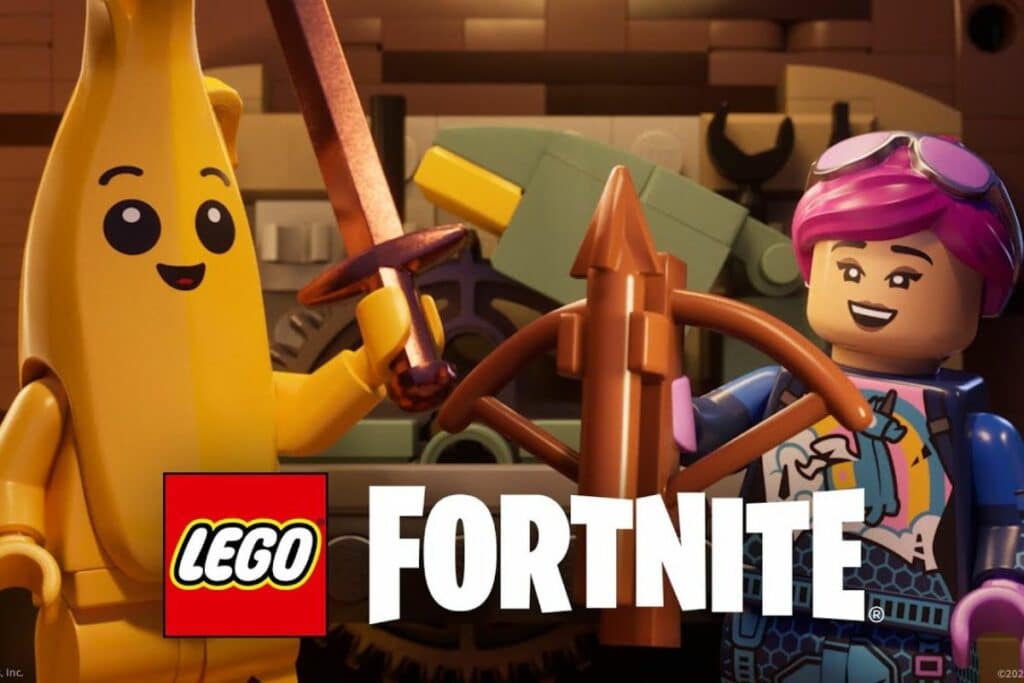 tremplin lego fortnite