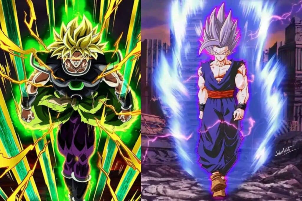 gohan beast vs broly